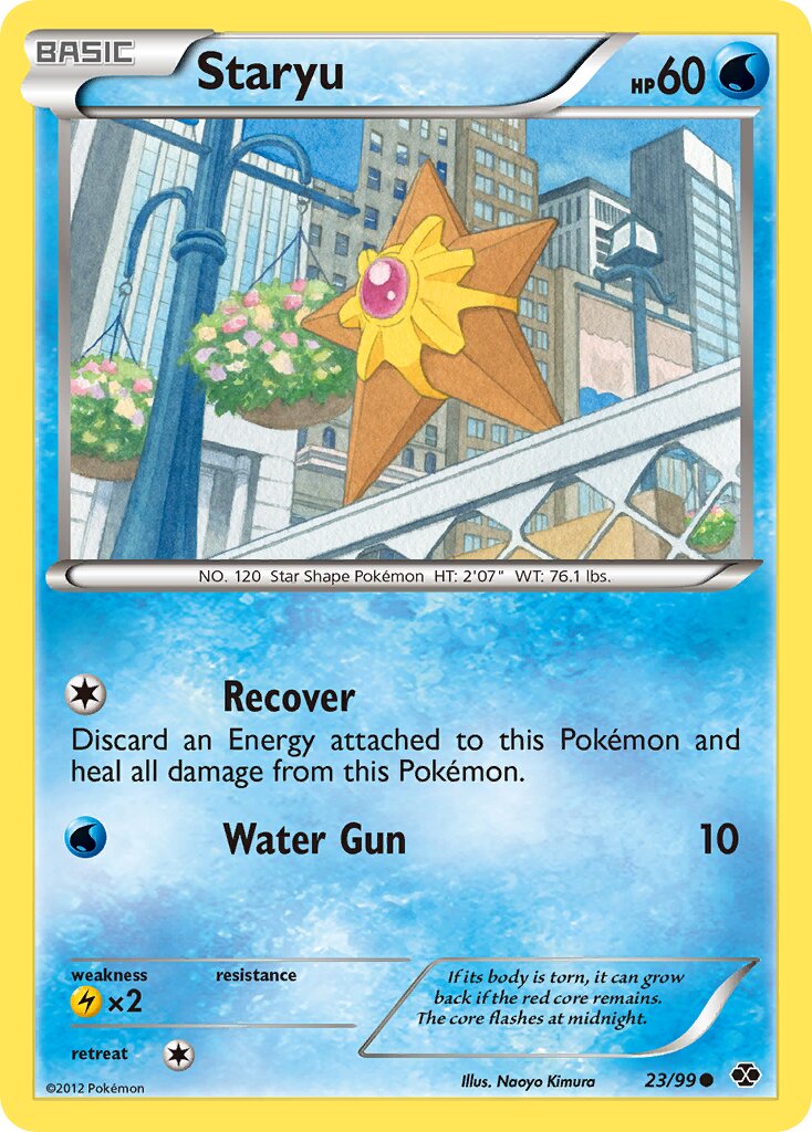 Staryu 023/103 — Next Destinies (English Pokémon TCG card)