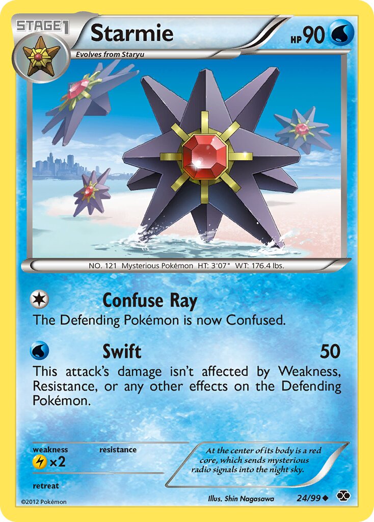 Starmie 024/103 — Next Destinies (English Pokémon TCG card)