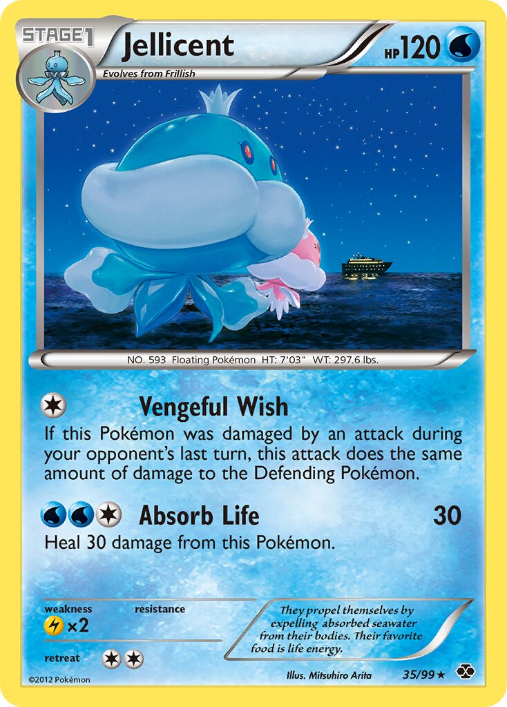 Jellicent 035/103 — Next Destinies (English Pokémon TCG card)