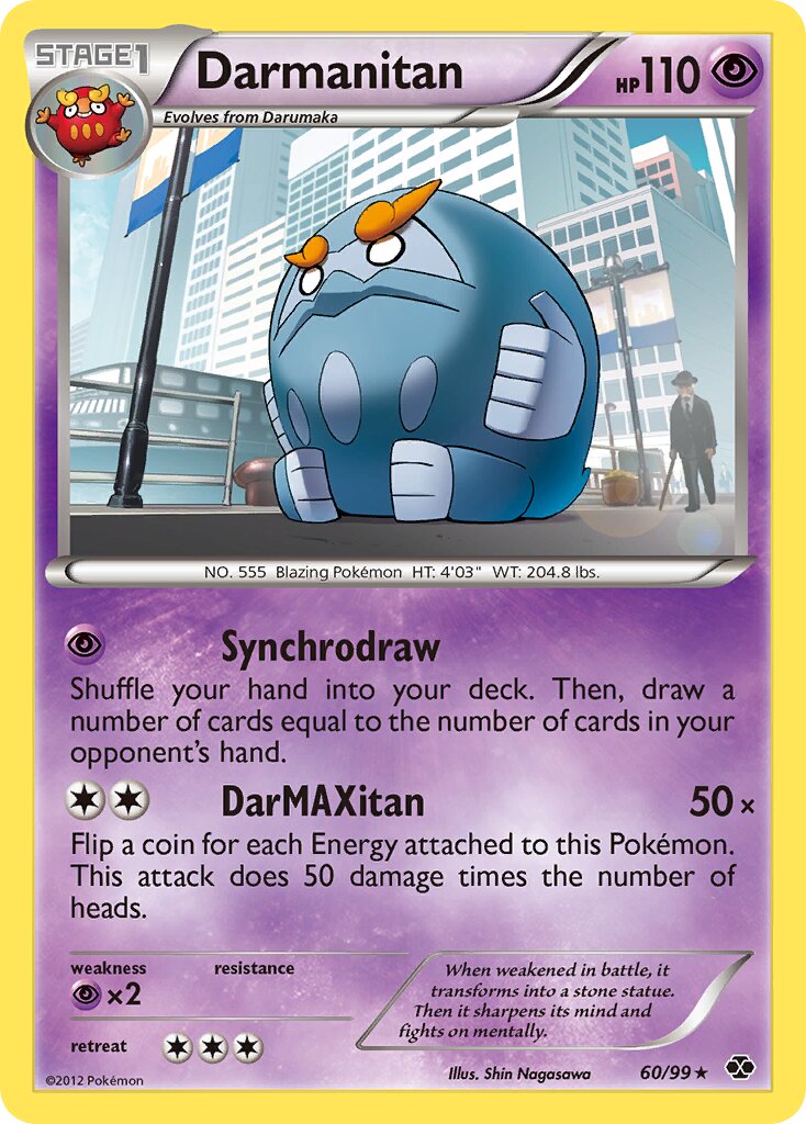 Darmanitan 060/103 — Next Destinies (English Pokémon TCG card)