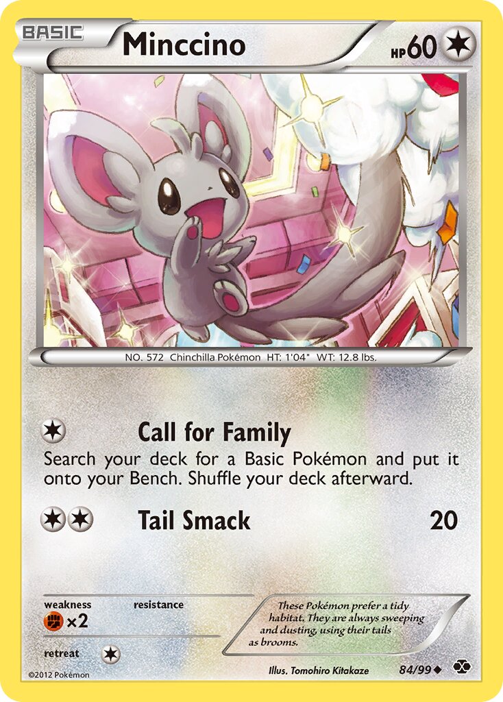 Minccino 084/103 — Next Destinies (English Pokémon TCG card)