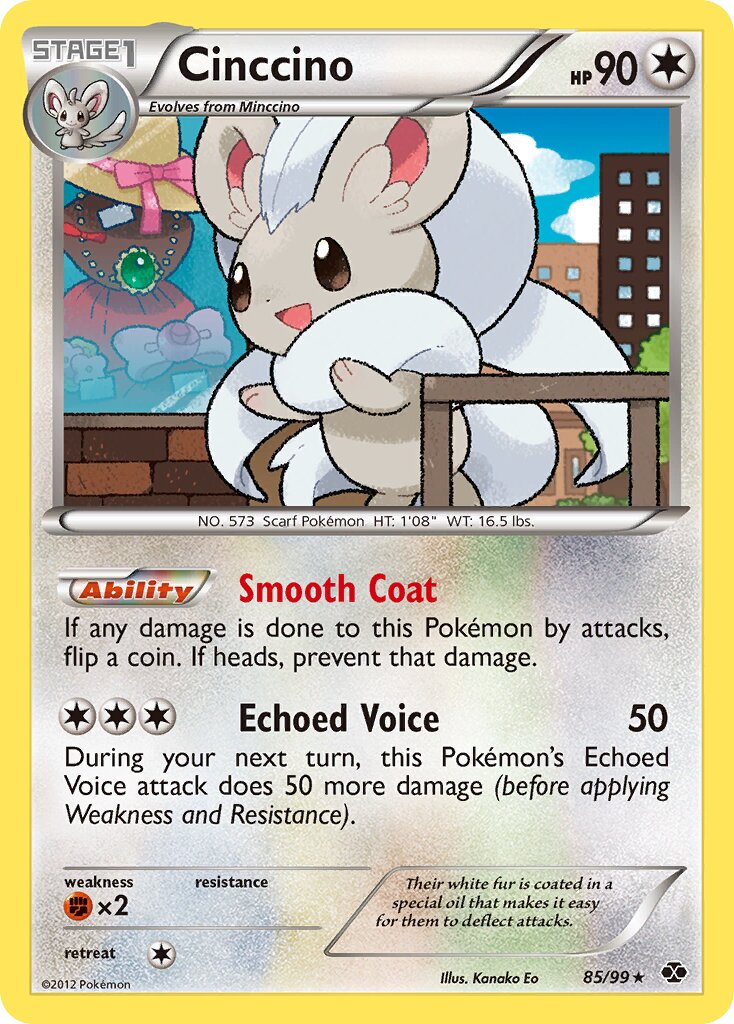 Cinccino 085/103 — Next Destinies (English Pokémon TCG card)