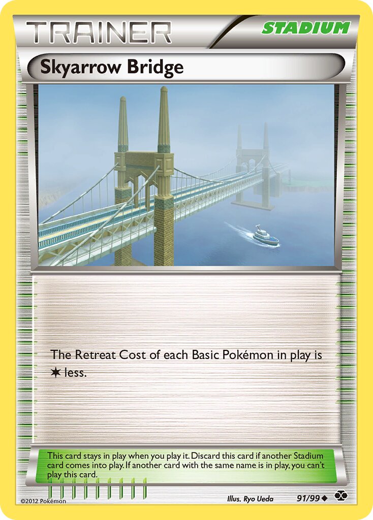 Skyarrow Bridge 091/103 — Next Destinies (English Pokémon TCG card)