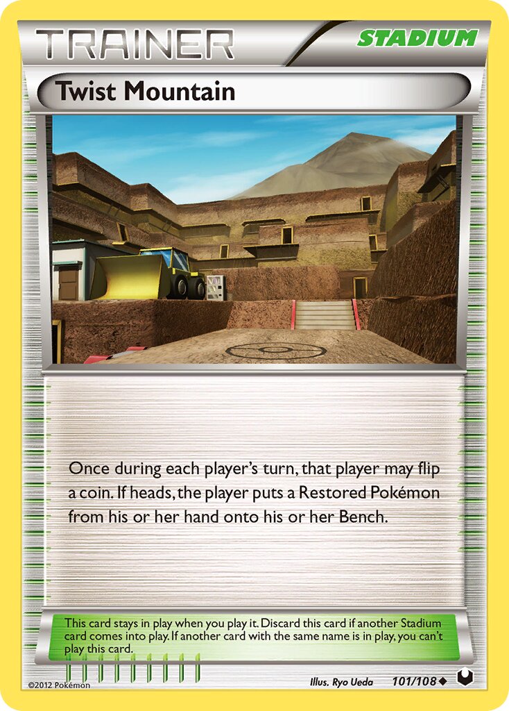 Twist Mountain 101/111 — Dark Explorers (English Pokémon TCG card)