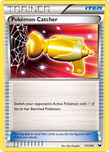 Pokémon Catcher 111/111 — Dark Explorers (English Pokémon TCG card)