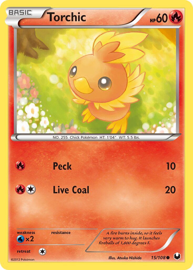 Torchic 015/111 — Dark Explorers (English Pokémon TCG card)