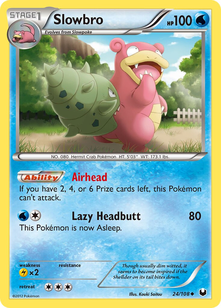 Slowbro 024/111 — Dark Explorers (English Pokémon TCG card)