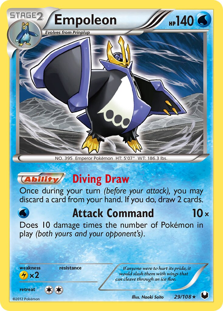 Empoleon 029/111 — Dark Explorers (English Pokémon TCG card)