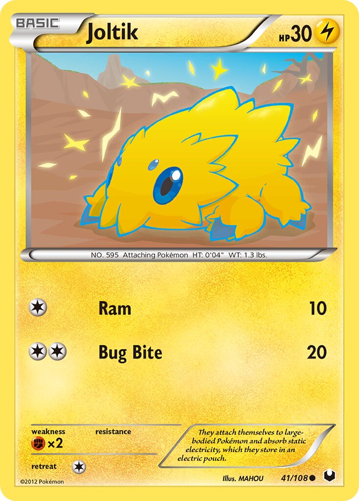 Joltik 041/111 — Dark Explorers (English Pokémon TCG card)