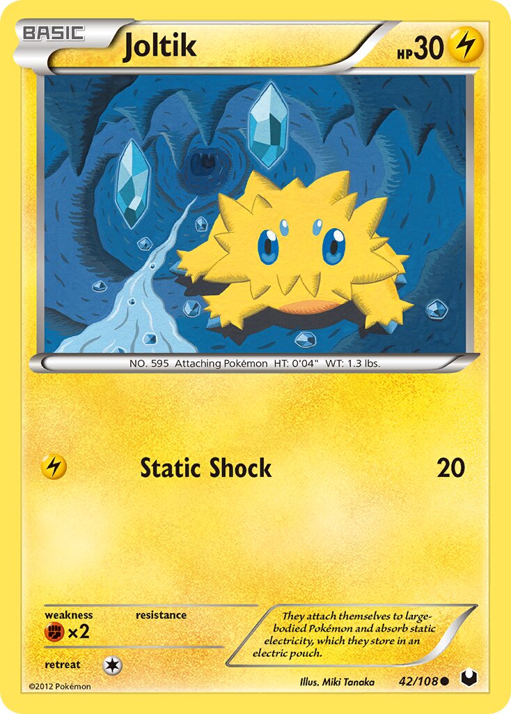 Joltik 042/111 — Dark Explorers (English Pokémon TCG card)
