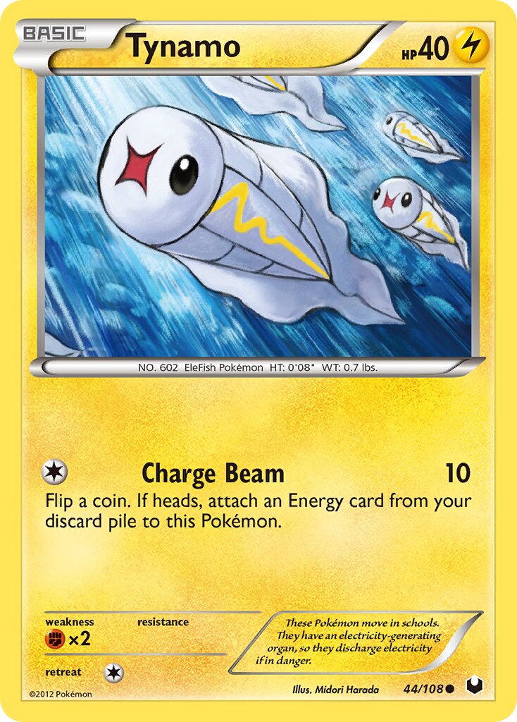 Tynamo 044/111 — Dark Explorers (English Pokémon TCG card)
