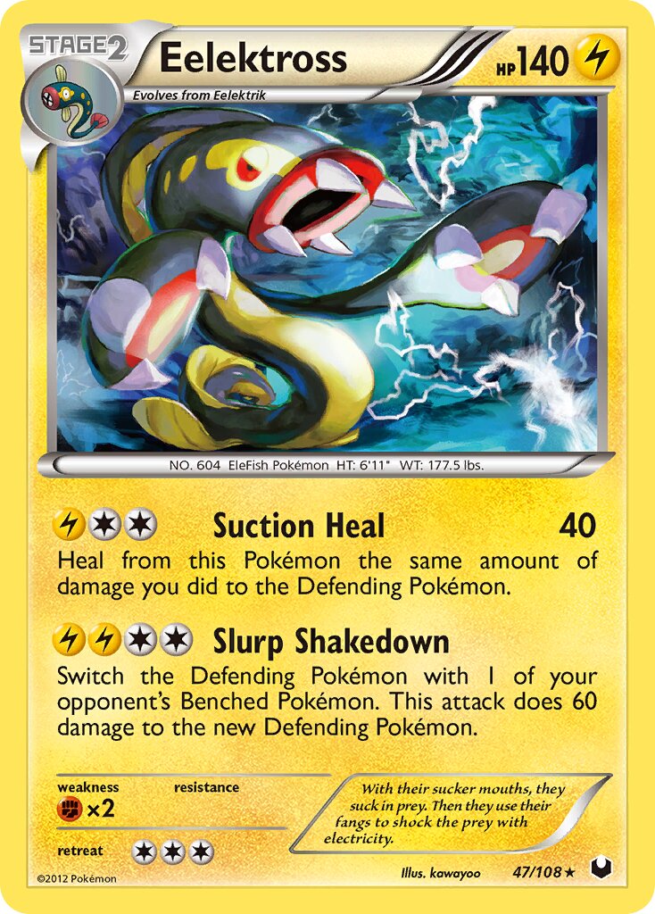 Eelektross 047/111 — Dark Explorers (English Pokémon TCG card)