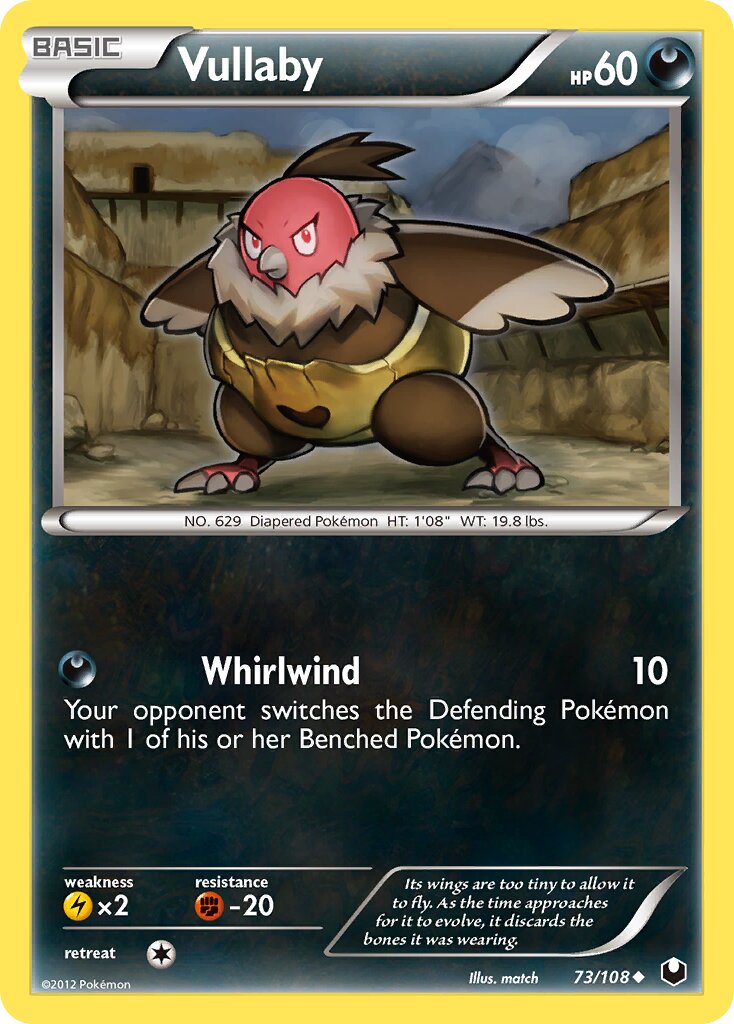Vullaby 073/111 — Dark Explorers (English Pokémon TCG card)
