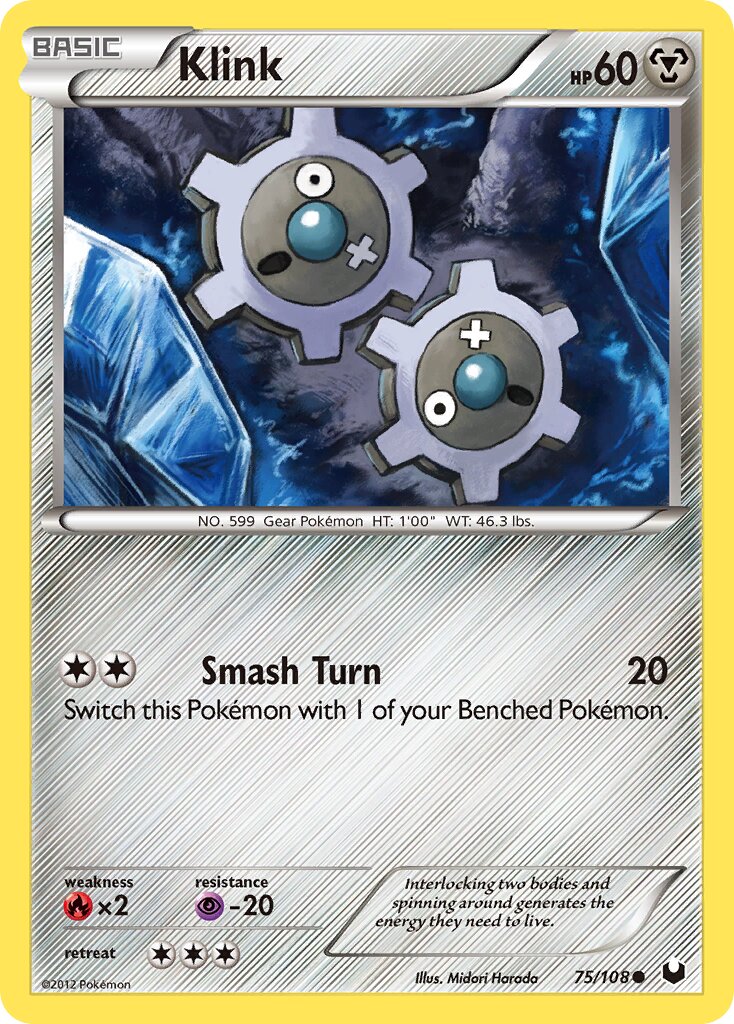 Klink 075/111 — Dark Explorers (English Pokémon TCG card)
