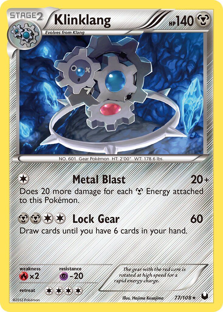 Klinklang 077/111 — Dark Explorers (English Pokémon TCG card)