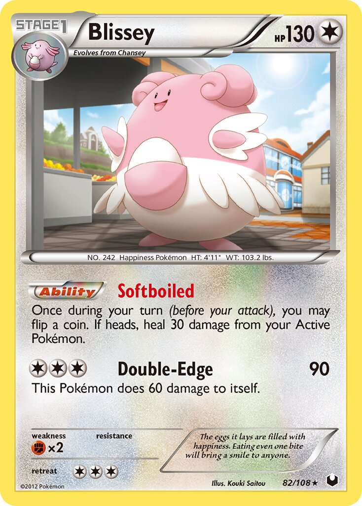 Blissey 082/111 — Dark Explorers (English Pokémon TCG card)