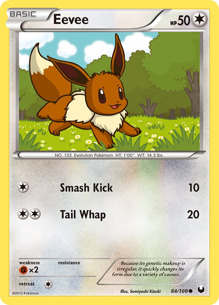 Eevee 084/111 — Dark Explorers (English Pokémon TCG card)