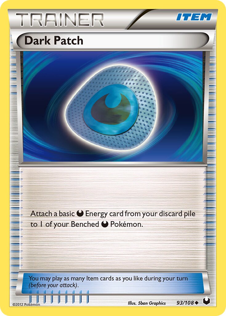 Dark Patch 093/111 — Dark Explorers (English Pokémon TCG card)