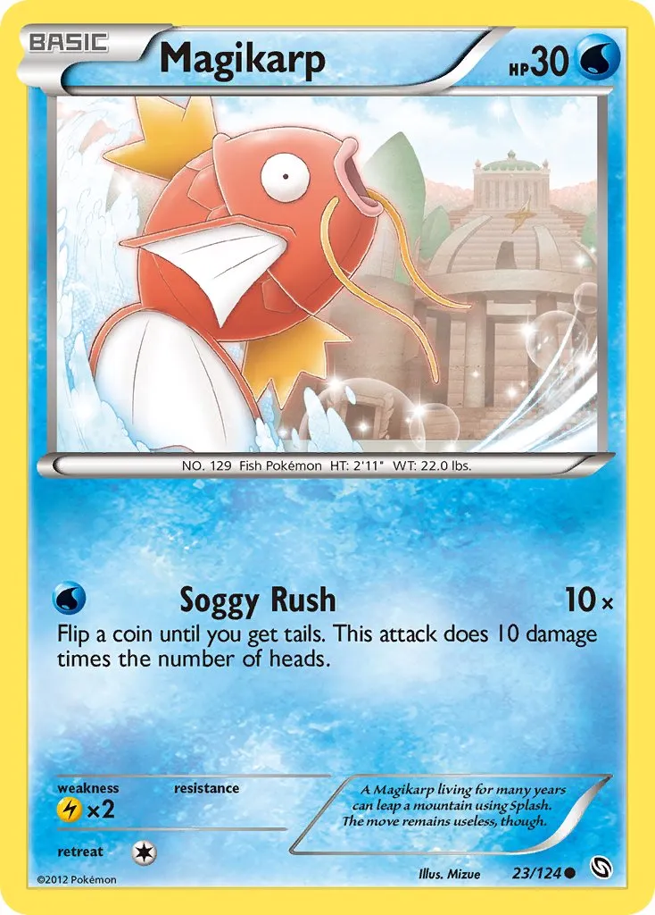 Magikarp 023/128 — Dragons Exalted (English Pokémon TCG card)