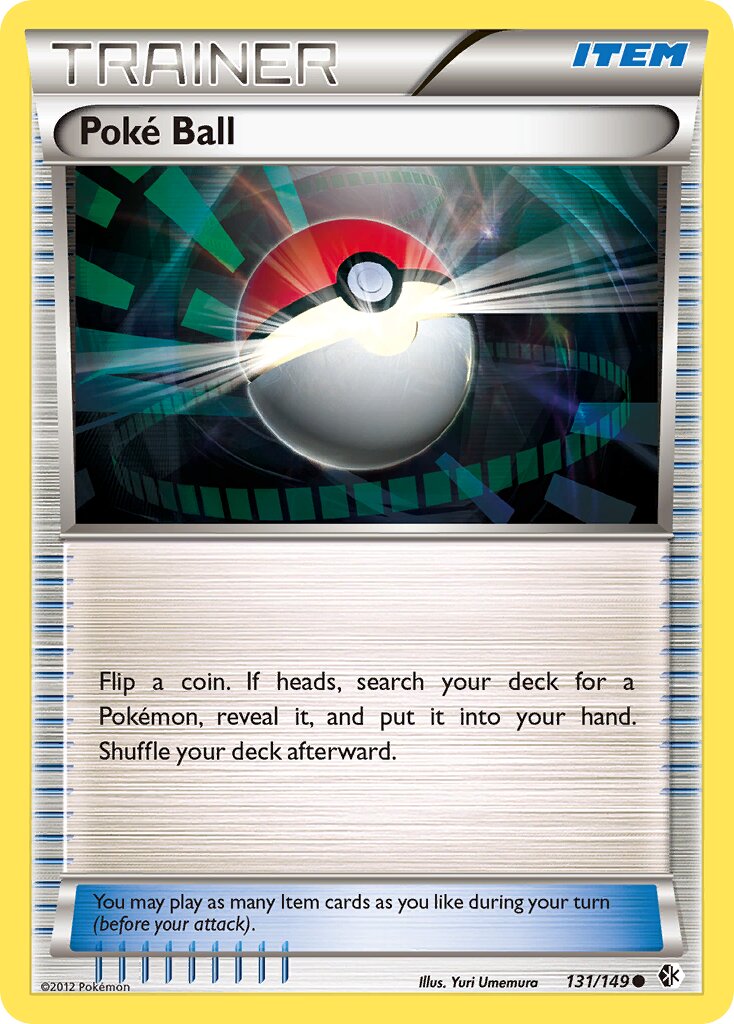 Poké Ball 131/153 — Boundaries Crossed (English Pokémon TCG card)