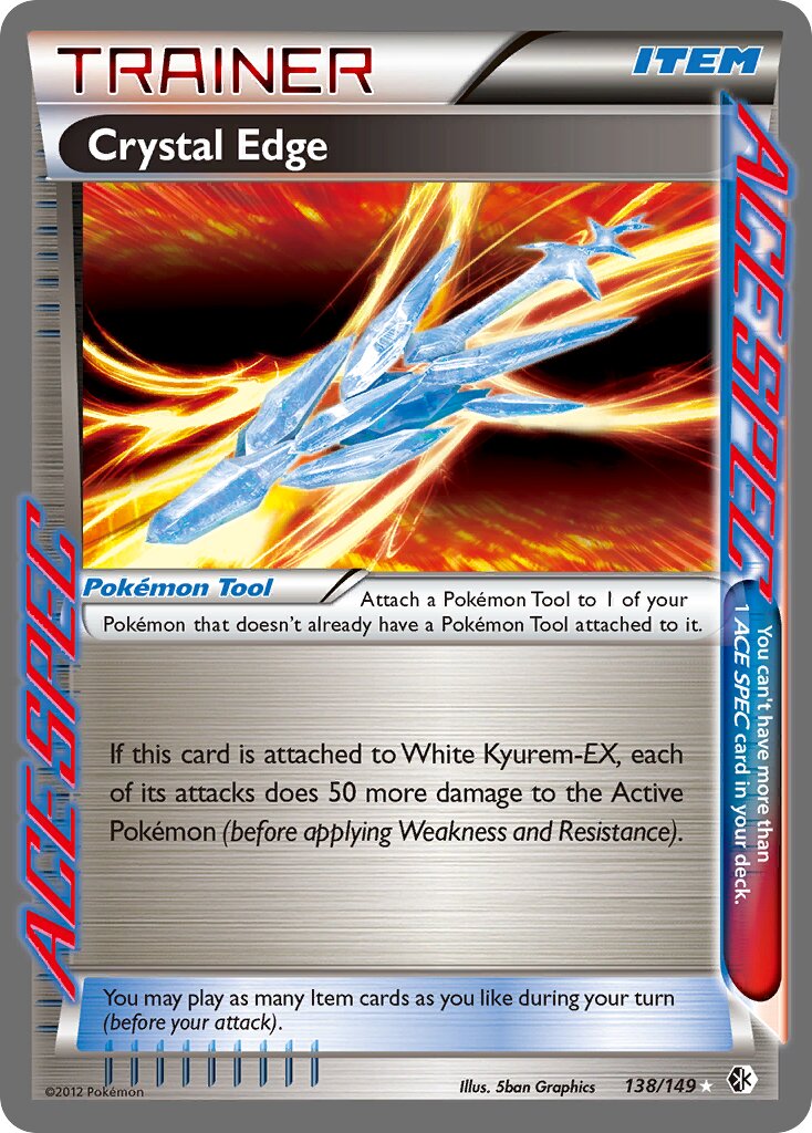 Crystal Edge 138/153 — Boundaries Crossed (English Pokémon TCG card)