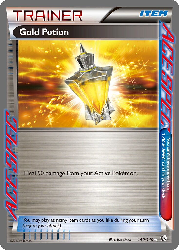 Gold Potion 140/153 — Boundaries Crossed (English Pokémon TCG card)