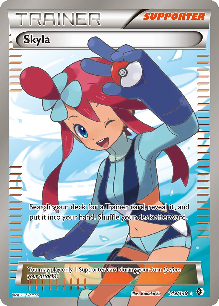 Skyla 149/153 — Boundaries Crossed (English Pokémon TCG card)