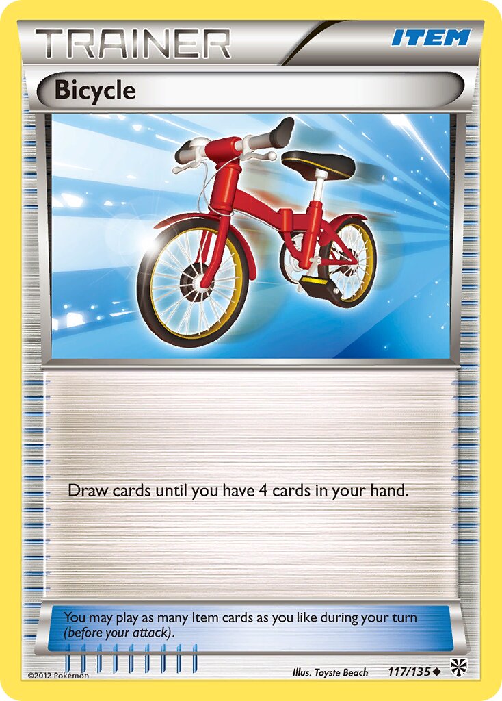 Bicycle 117/138 — Plasma Storm (English Pokémon TCG card)