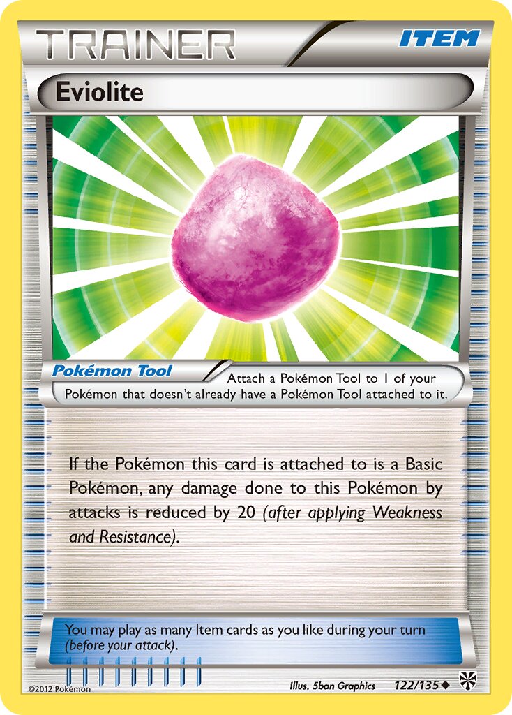 Eviolite 122/138 — Plasma Storm (English Pokémon TCG card)