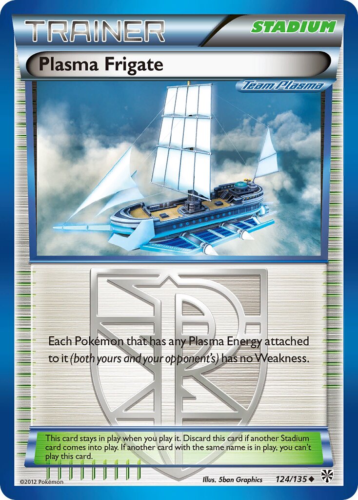 Plasma Frigate 124/138 — Plasma Storm (English Pokémon TCG card)