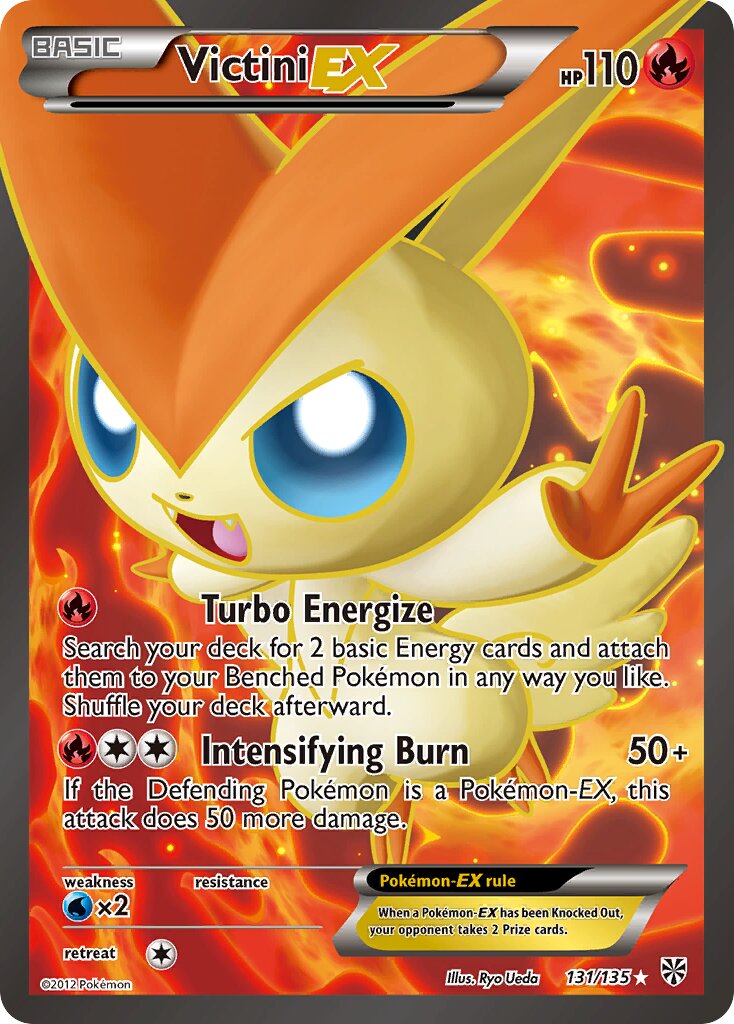 Victini-EX 131/138 — Plasma Storm (English Pokémon TCG card)