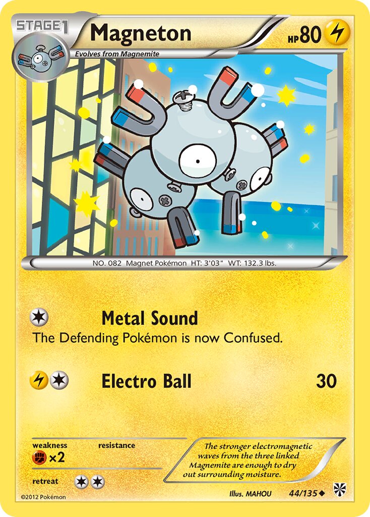 Magneton 044/138 — Plasma Storm (English Pokémon TCG card)