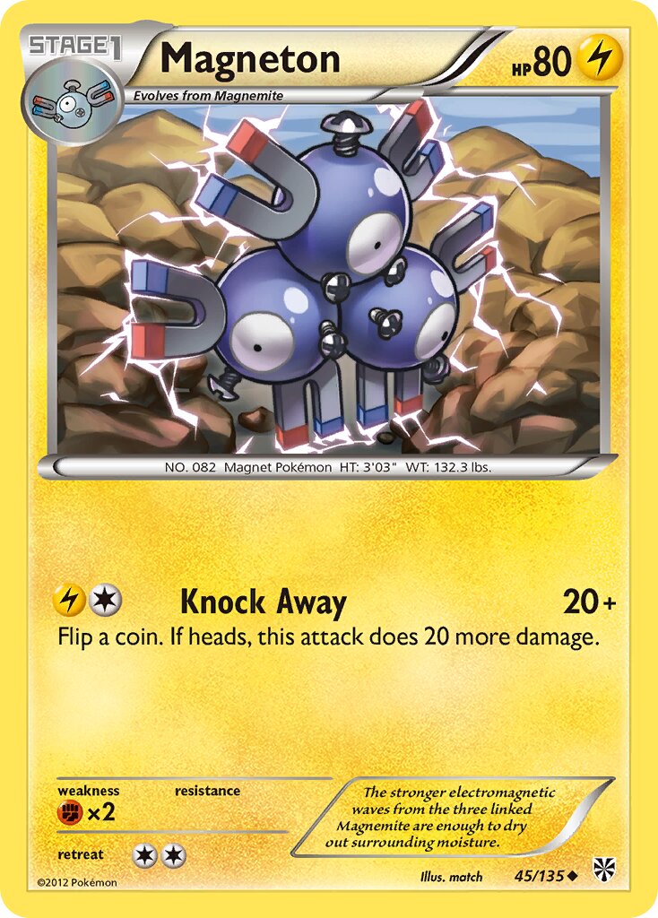 Magneton 045/138 — Plasma Storm (English Pokémon TCG card)