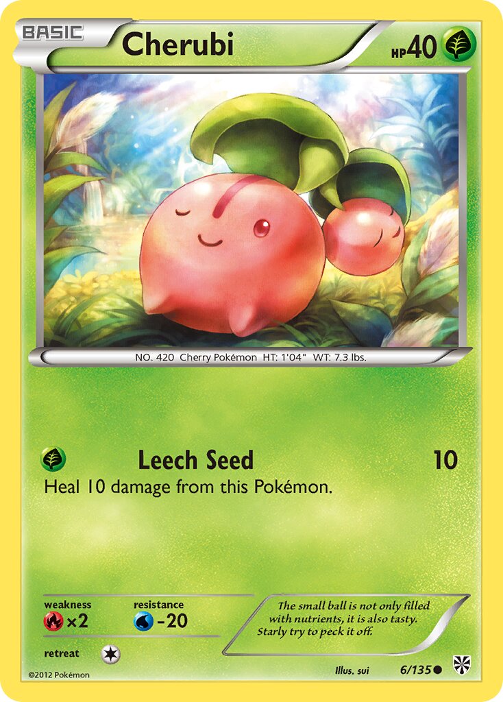 Cherubi 006/138 — Plasma Storm (English Pokémon TCG card)
