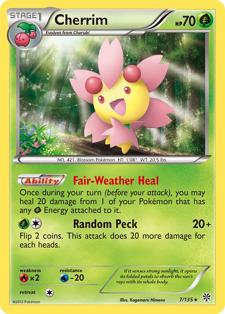 Cherrim 007/138 — Plasma Storm (English Pokémon TCG card)