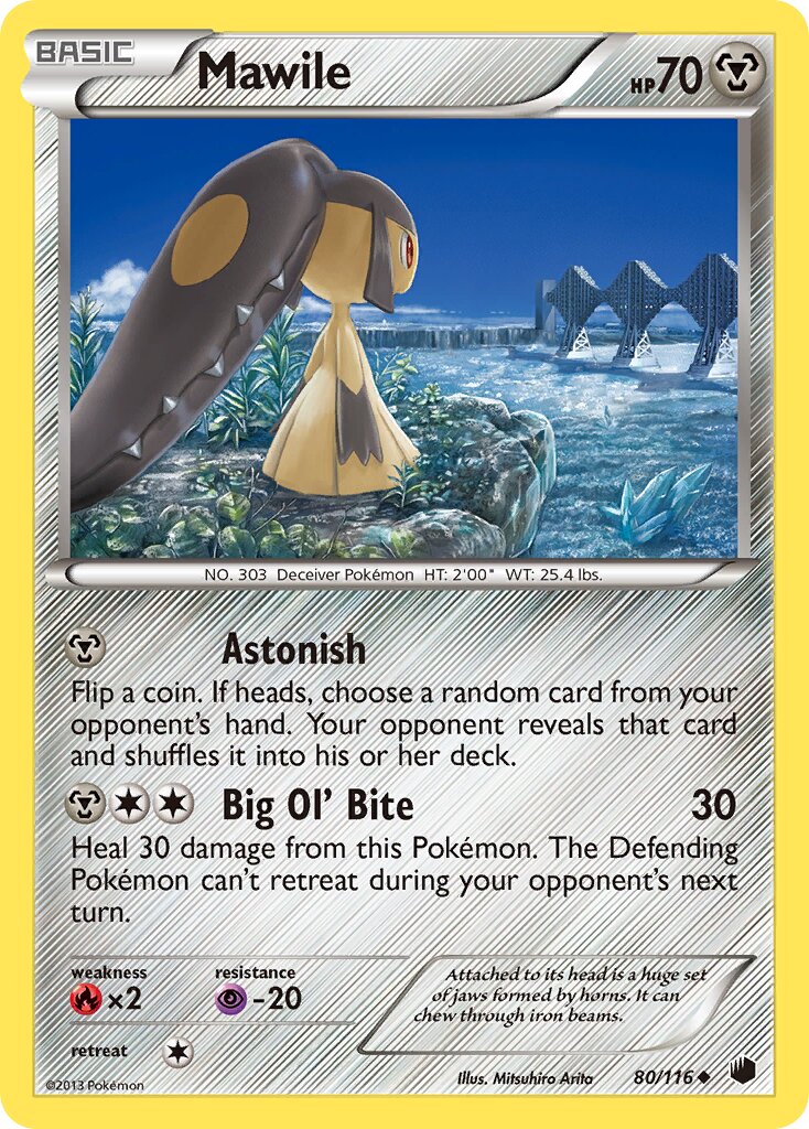 Mawile 080/122 — Plasma Freeze (English Pokémon TCG card)