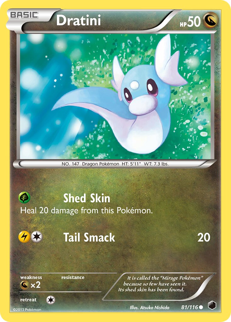 Dratini 081/122 — Plasma Freeze (English Pokémon TCG card)