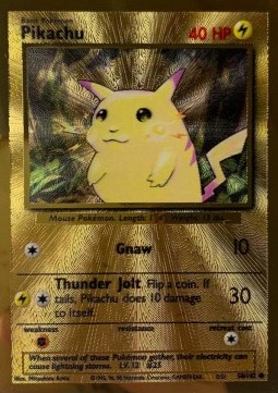 Metal Pikachu BS 58 — Celebrations: Additionals (English Pokémon TCG card)