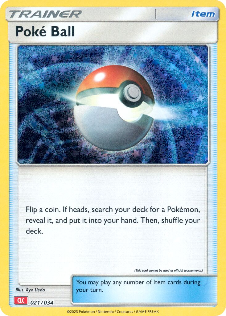 Poké Ball 021 — Pokémon TCG Classic (Charizard) (English Pokémon TCG card)