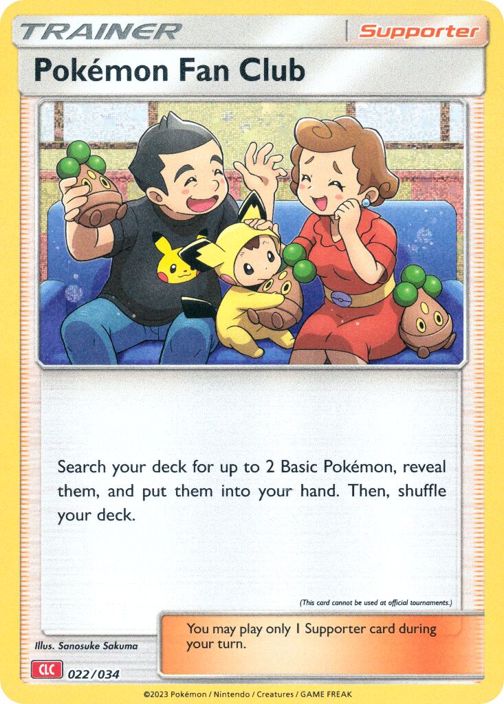 Pokémon Fan Club 022 — Pokémon TCG Classic (Charizard) (English Pokémon TCG card)