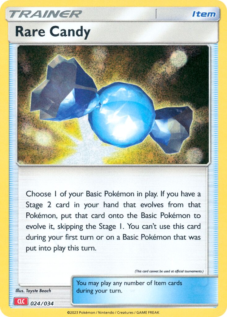 Rare Candy 024 — Pokémon TCG Classic (Charizard) (English Pokémon TCG card)