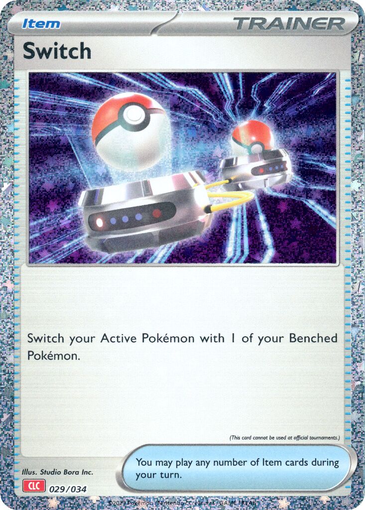 Switch 029 — Pokémon TCG Classic (Charizard) (English Pokémon TCG card)