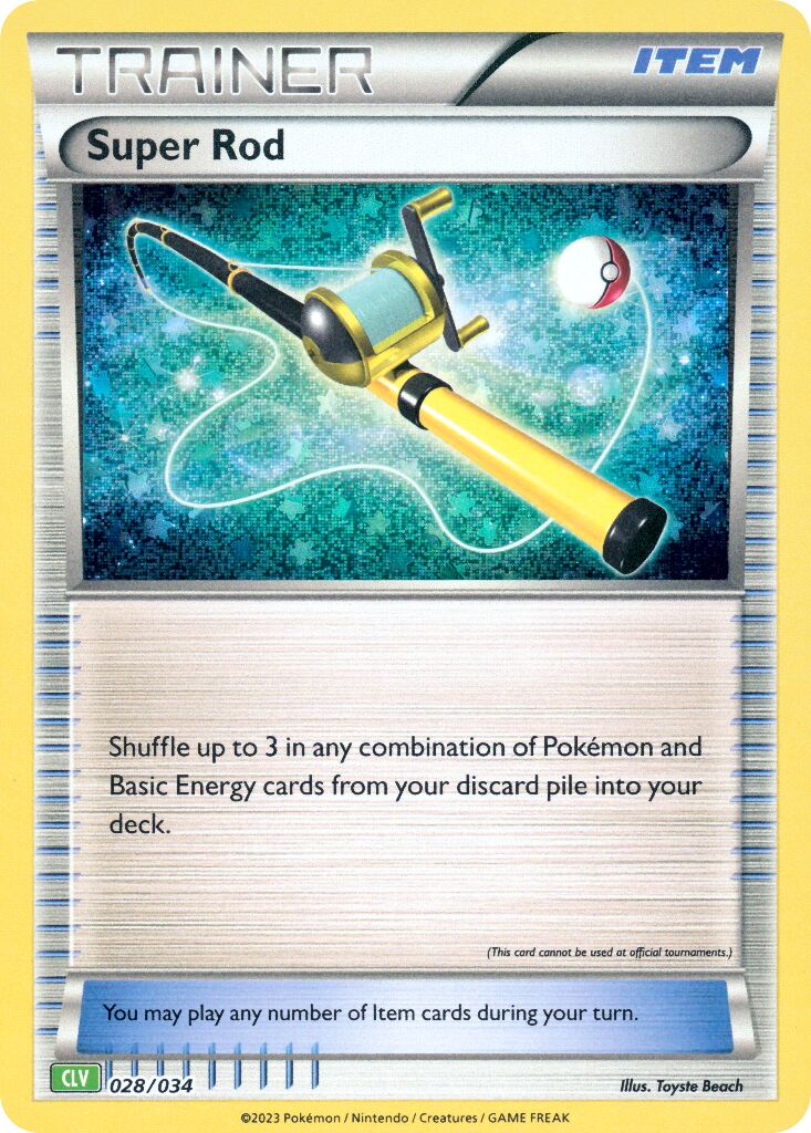 Super Rod 028 — Pokémon TCG Classic (Venusaur) (English Pokémon TCG card)