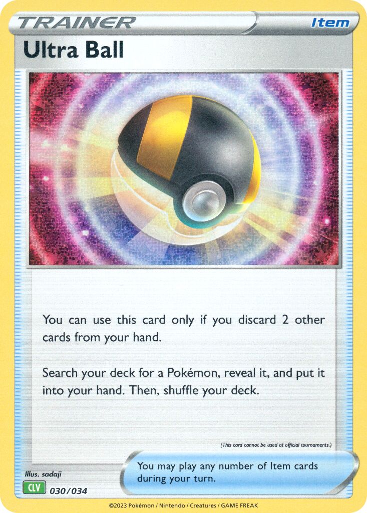 Ultra Ball 030 — Pokémon TCG Classic (Venusaur) (English Pokémon TCG card)