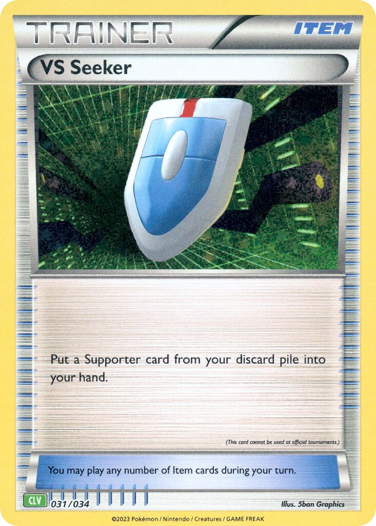 VS Seeker 031 — Pokémon TCG Classic (Venusaur) (English Pokémon TCG card)