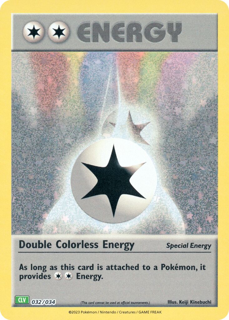Double Colorless Energy 032 — Pokémon TCG Classic (Venusaur) (English Pokémon TCG card)