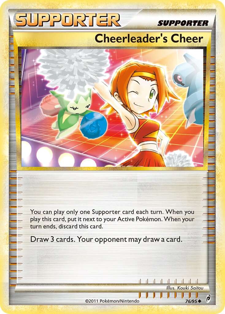 Cheerleader's Cheer 076/106 — Call of Legends (English Pokémon TCG card)