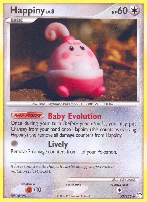 Happiny 052 — Countdown Calendar (English Pokémon TCG card)