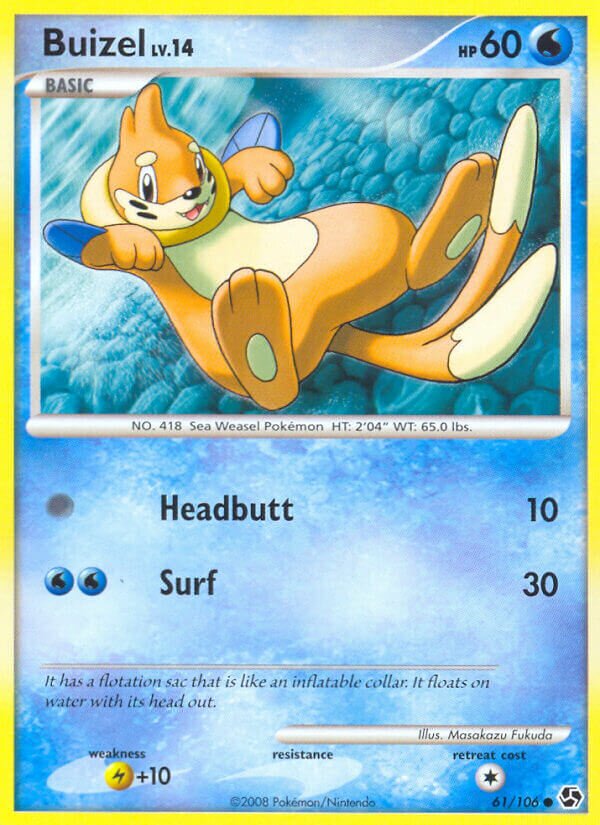 Buizel 061 — Countdown Calendar (English Pokémon TCG card)
