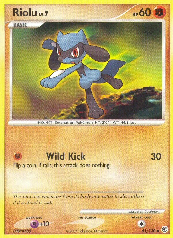 Riolu 061 — Countdown Calendar (English Pokémon TCG card)